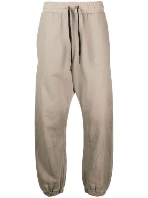 Vision Of Super London Fog flame-print track pants