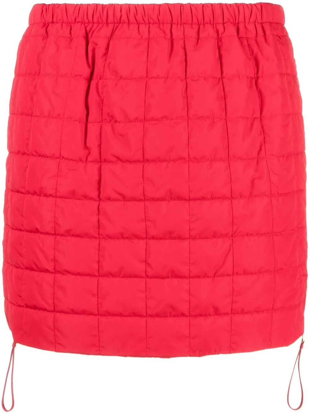 Max Mara falda capitonada con cierre | rojo | Image 1