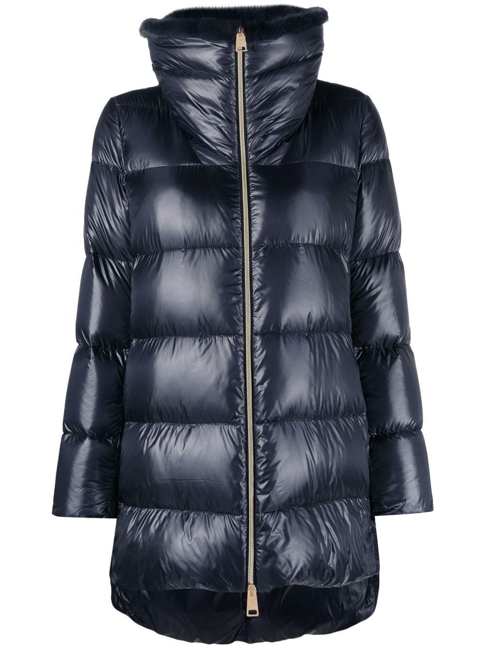 Herno Ultralight faux-fur Detail Puffer Coat - Farfetch