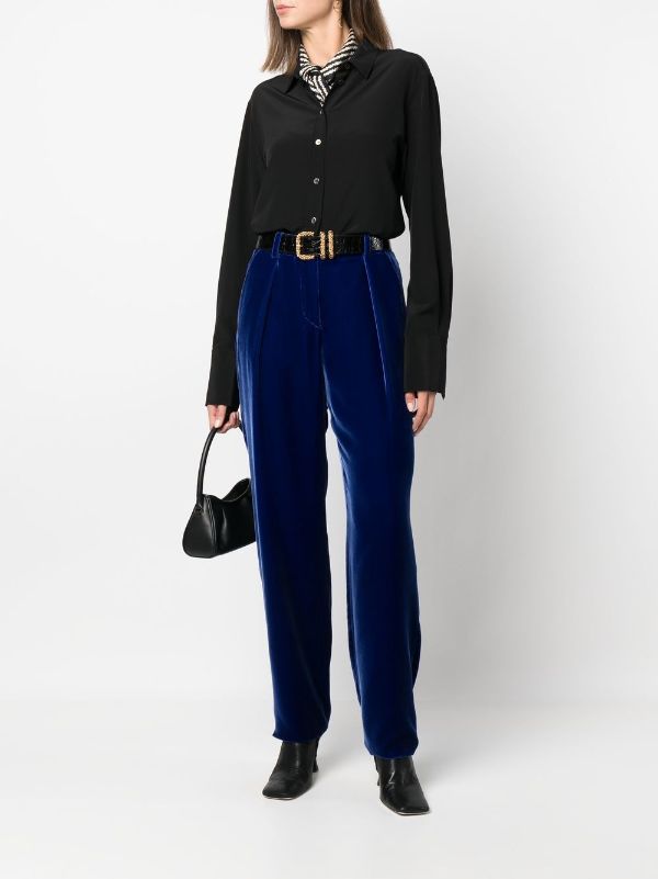 Giorgio Armani Tailored Velvet Trousers