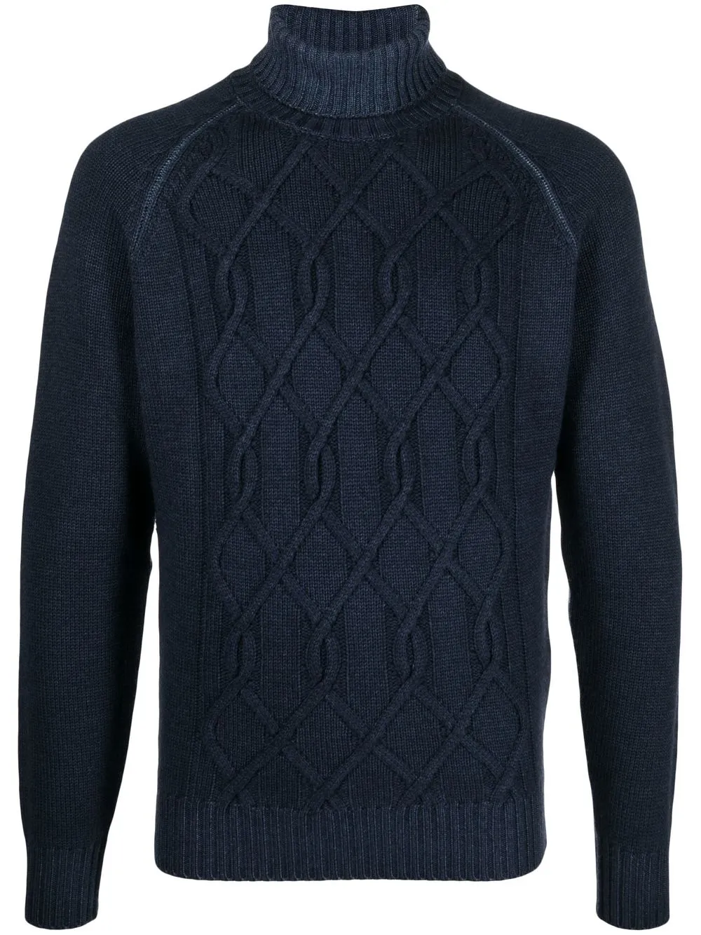 

Cenere GB chunky cable knit jumper - Blue