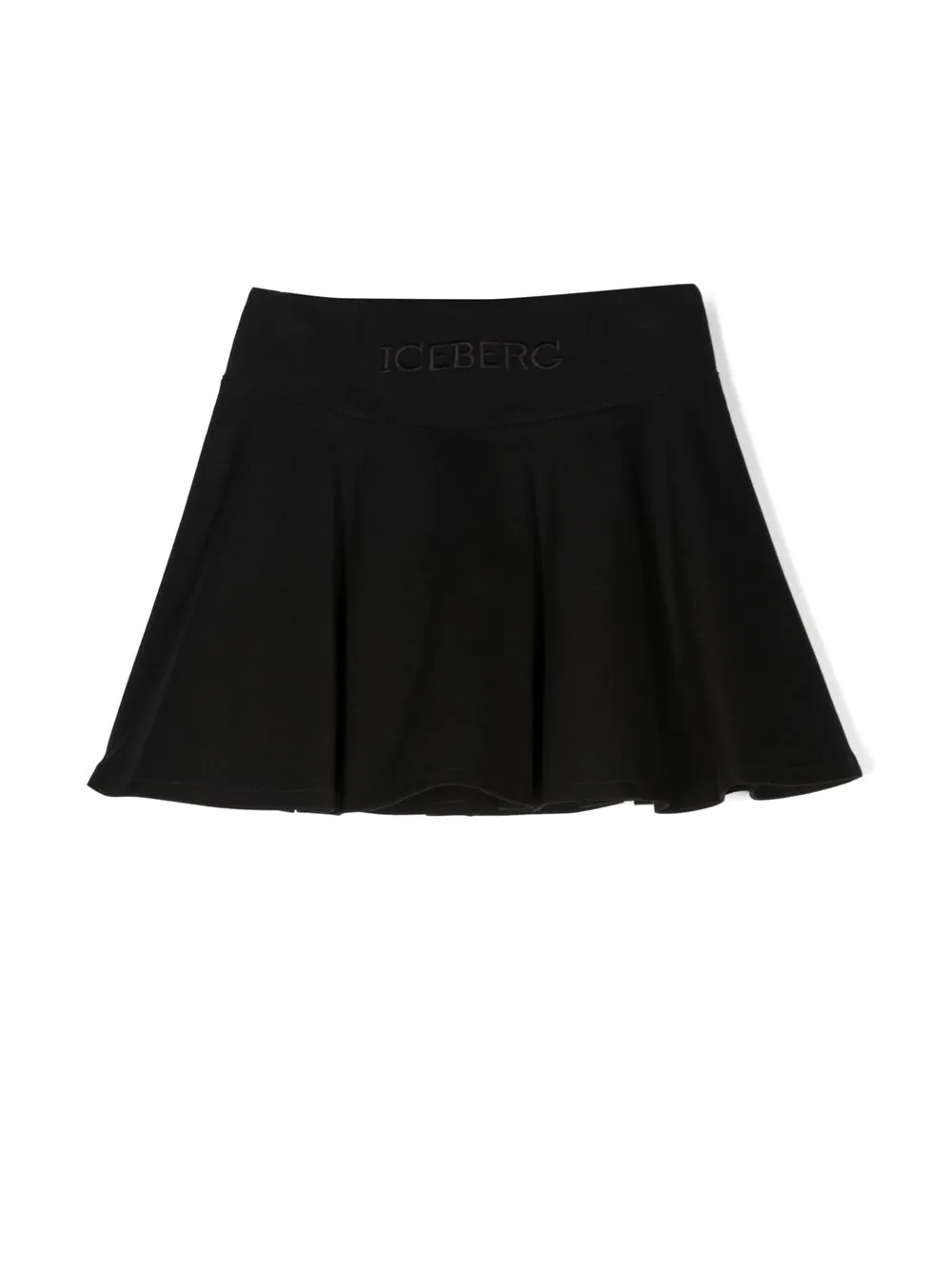 

Iceberg Kids falda corta con pliegues - Negro