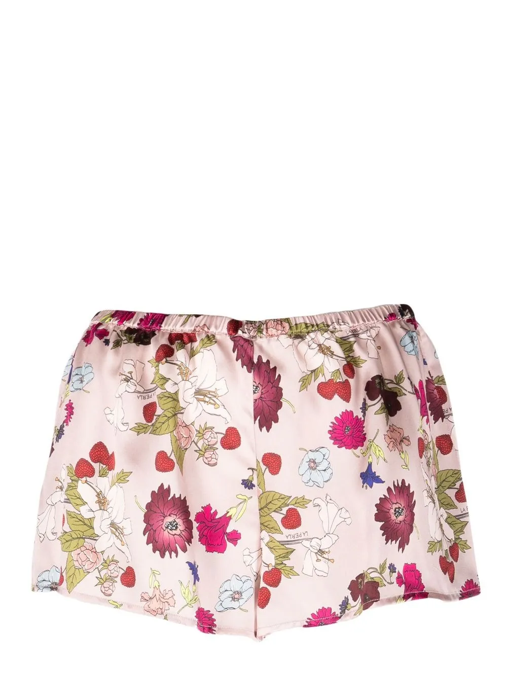 

La Perla shorts de pijama con estampado floral - Rosado