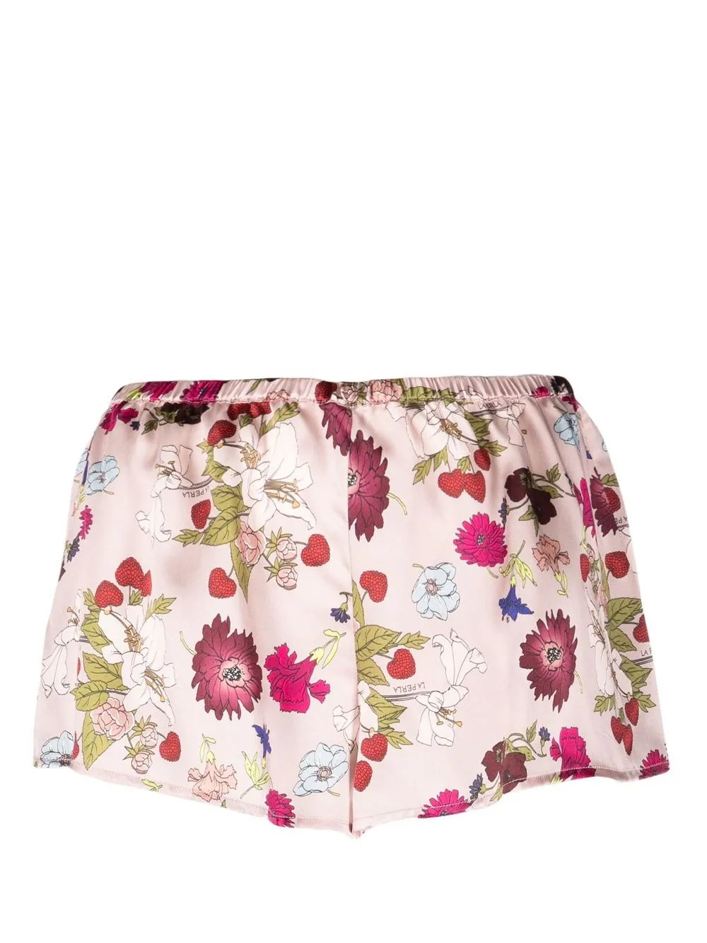 

La Perla floral-print pajama shorts - Pink