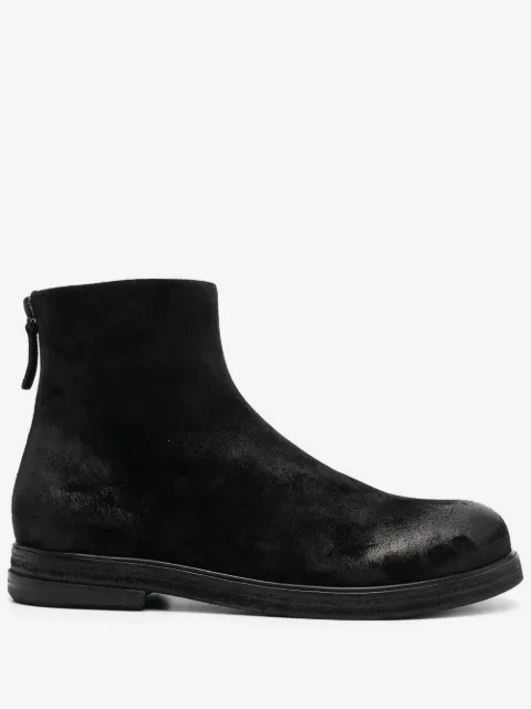 Marsèll botines Zucca Zeppa de gamuza