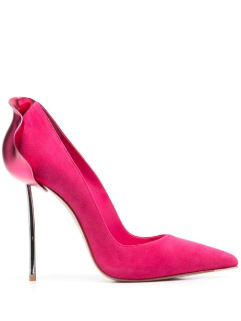 Le Silla Petalo 120mm suede pumps Women