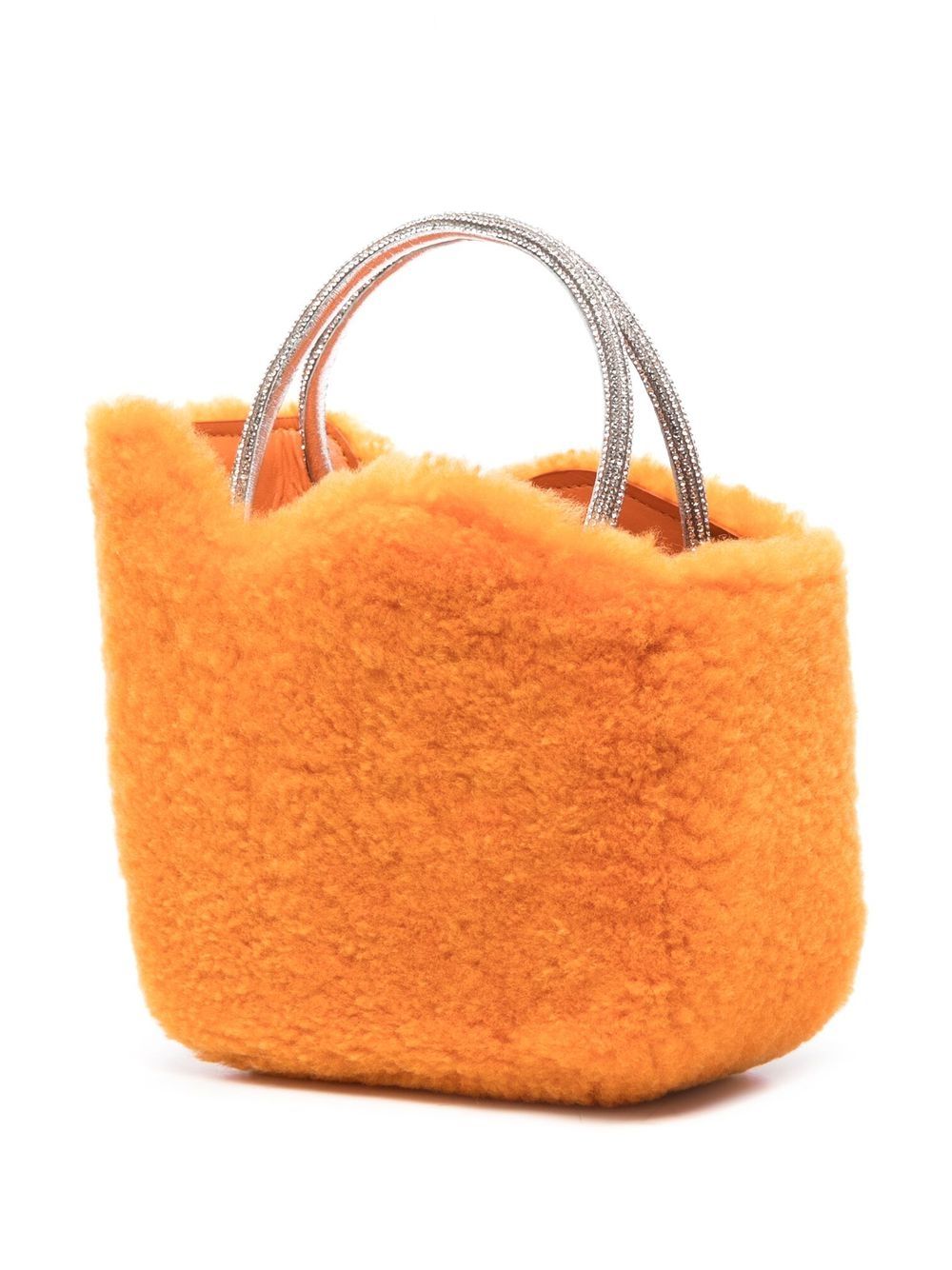 Le Silla Ivy shearling micro bag Women