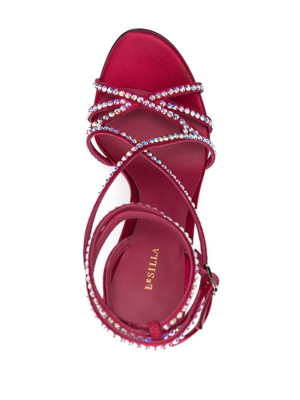 Le Silla Belen 105mm crystal-embellished sandals Women