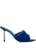 Le Silla 120mm leather sandals - Blue