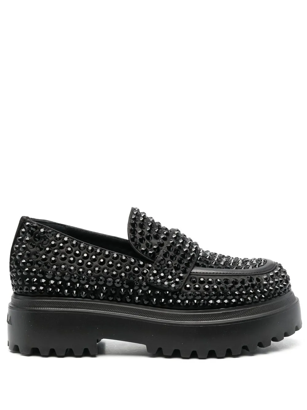 

Le Silla Ranger goatskin loafers - Black