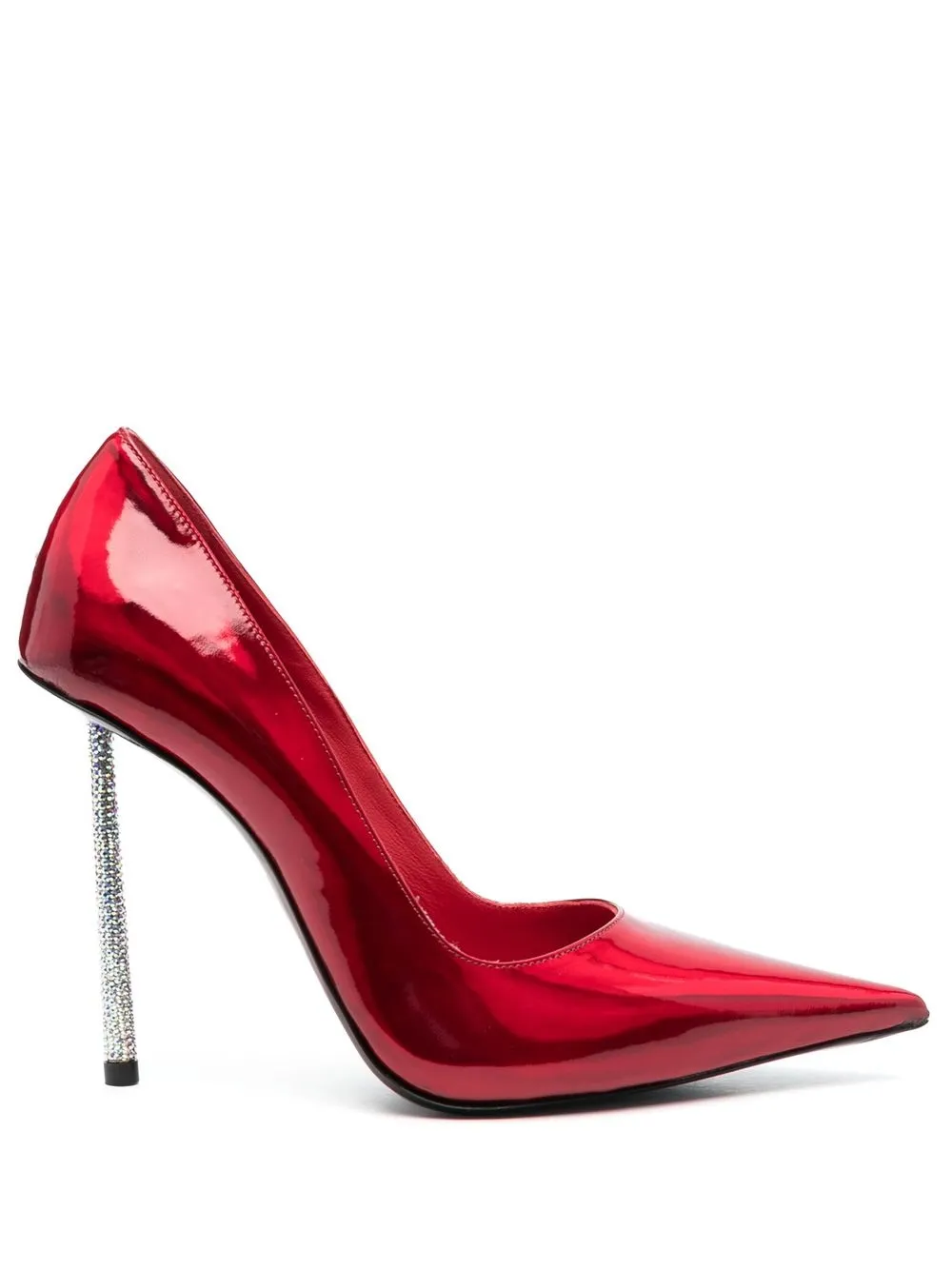 

Le Silla Bella 120mm patent-leather pumps - Red