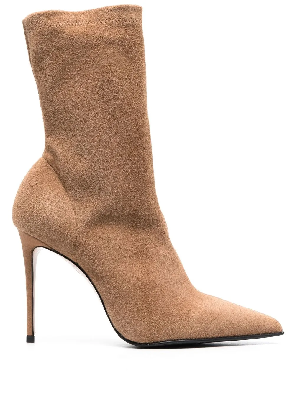 

Le Silla Eva 100mm suede ankle boots - Brown