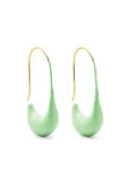 colville enamel-finish detail earrings - Green