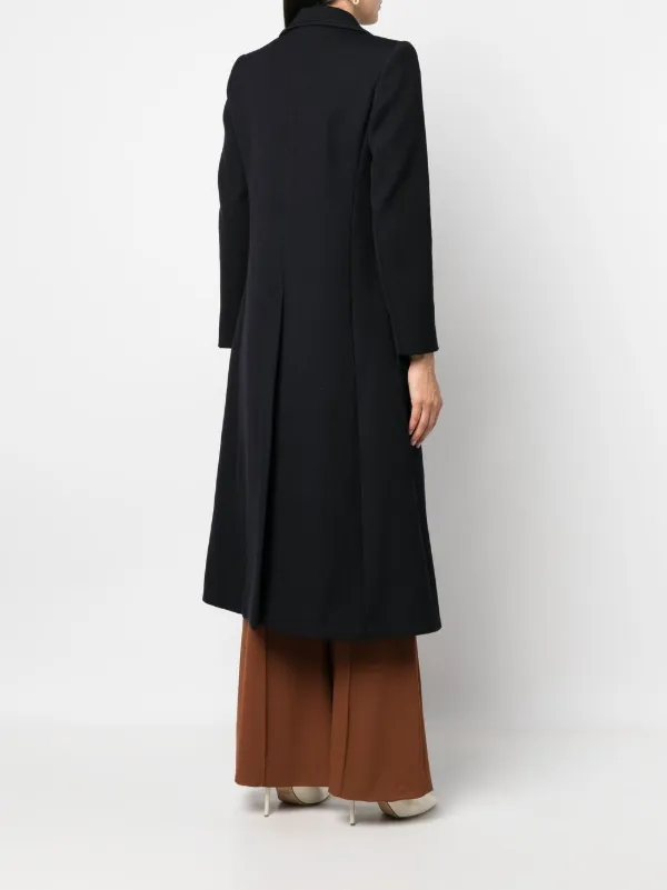 Colville ダブルブレスト フレアコート | ブルー | FARFETCH JP 