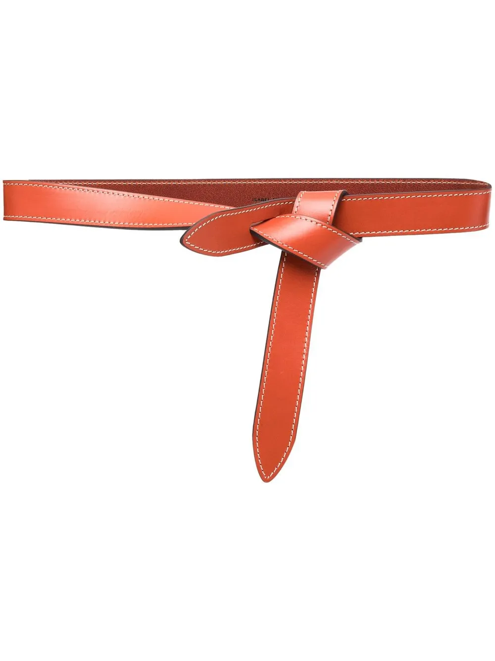 

Isabel Marant leather knot belt - Orange