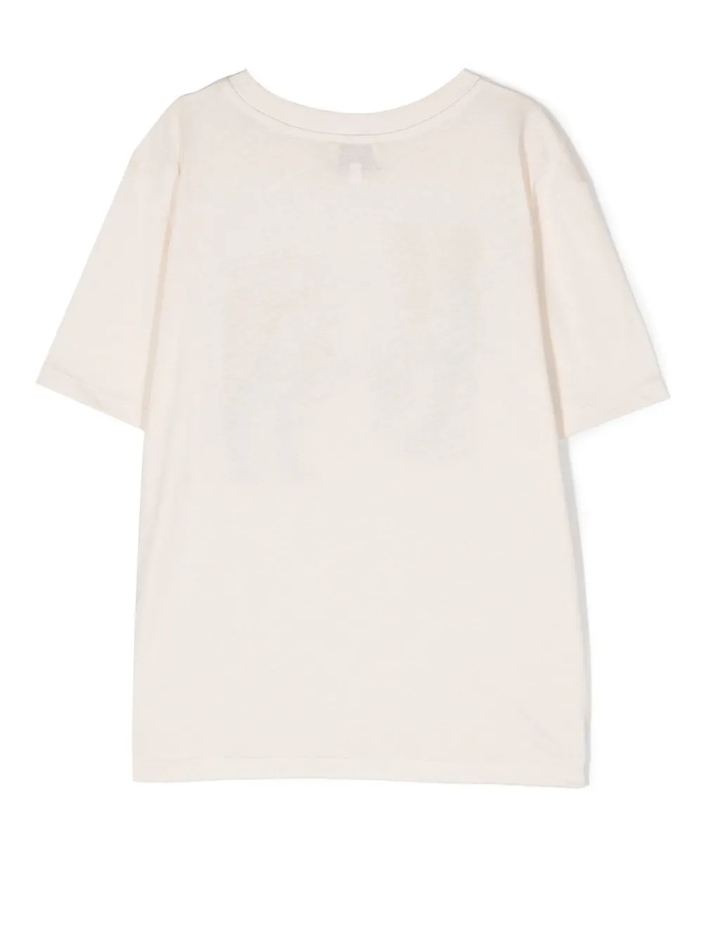 Bonton T-shirt met grafische print - Beige