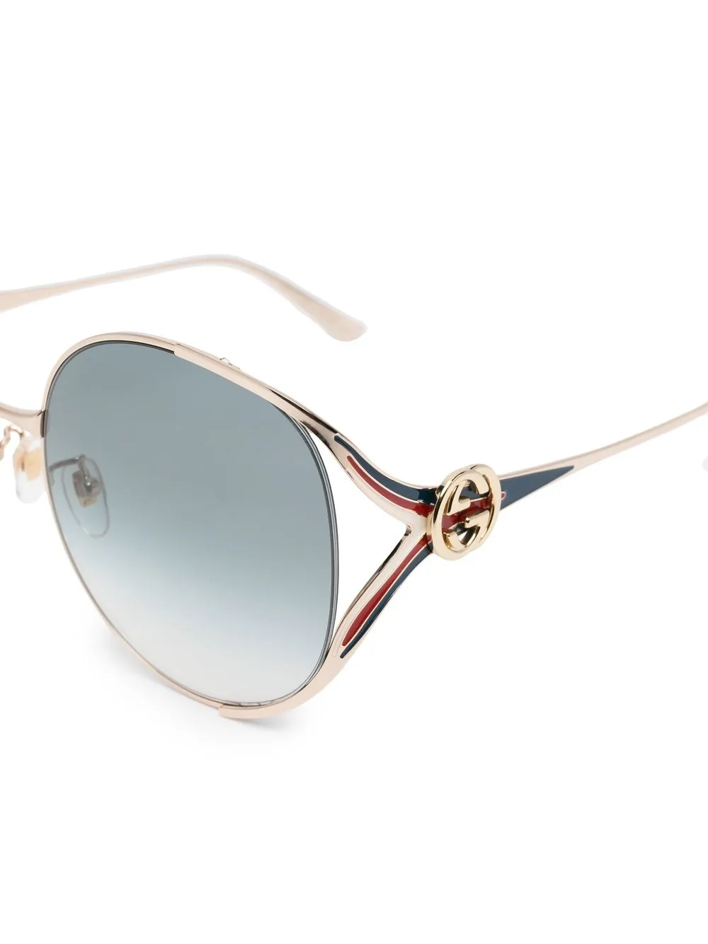 Gucci Eyewear 구찌 아이웨어 라운드 프레임 선글라스 Farfetch