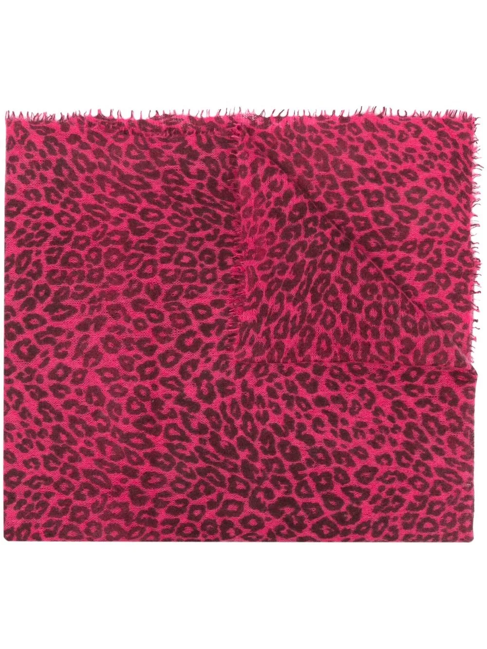 

MOULETA mascada con estampado de leopardo - Rosado