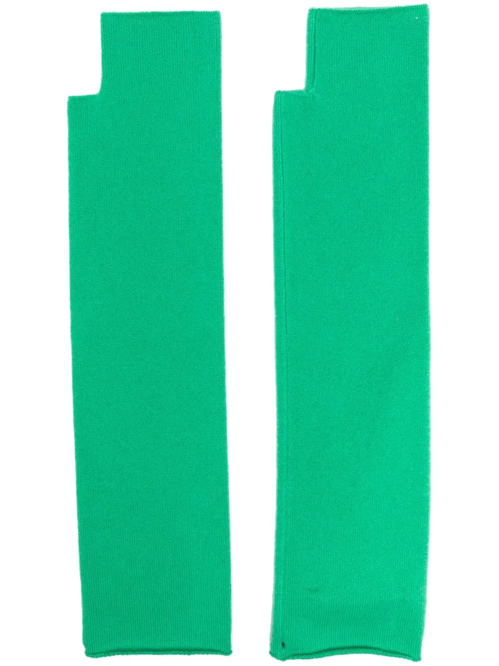 

extreme cashmere guantes con detalle de rayas - Verde