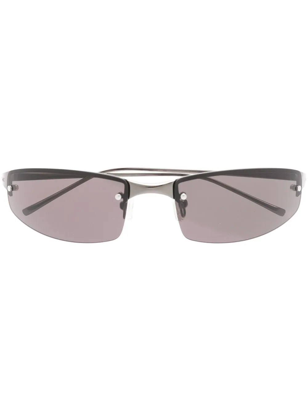 

GmbH lentes de sol con armazón cat eye - Gris