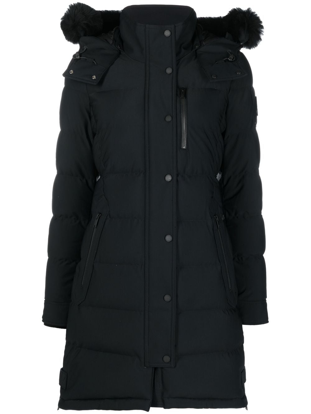 Watershed hooded parka coat