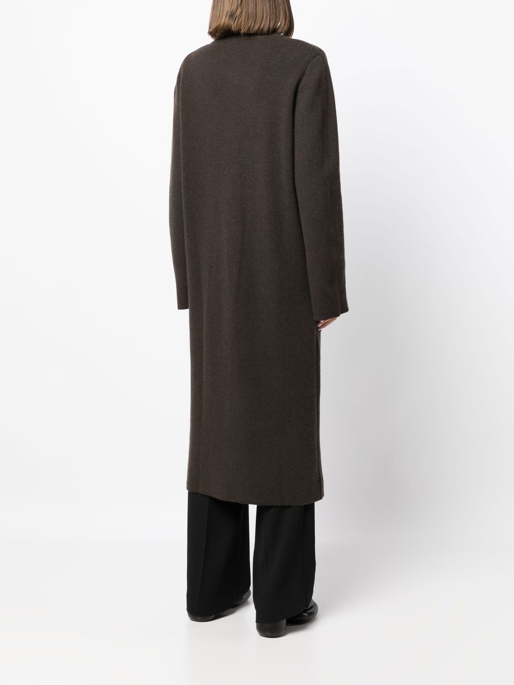 Lisa Yang Single-breasted Cashmere Coat In Brown | ModeSens