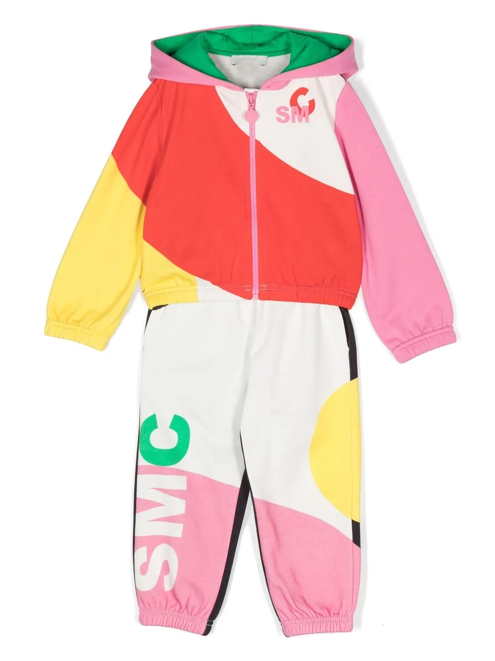 

Stella McCartney Kids color-block hooded tracksuit set - Red