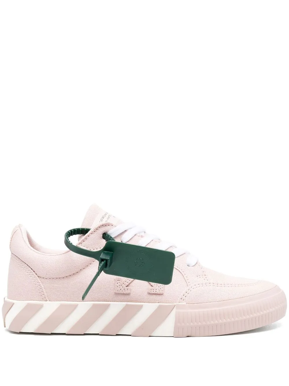 

Off-White tenis bajos Vulcanized - Rosado