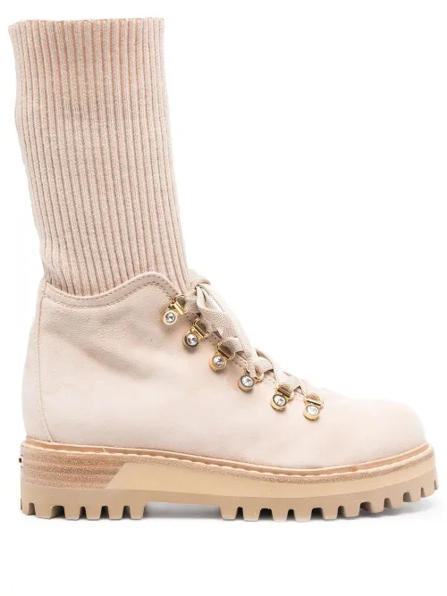 Bottines St. Moritz à lacets - Le Silla - Modalova