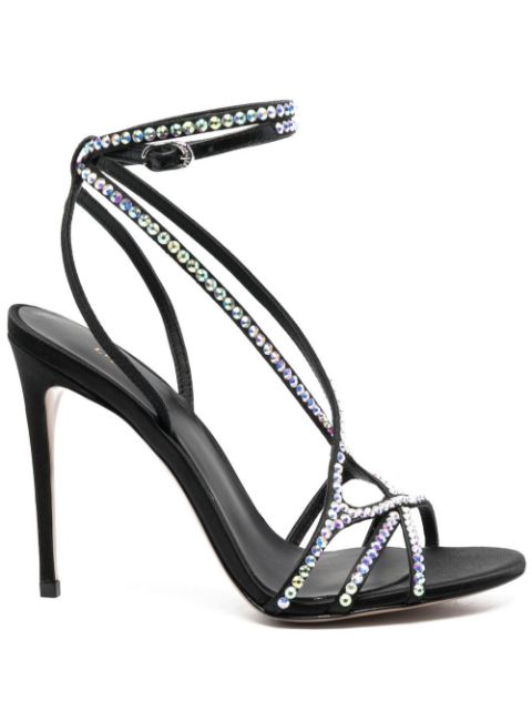 Le Silla Belen 105mm crystal-embellished sandals Women