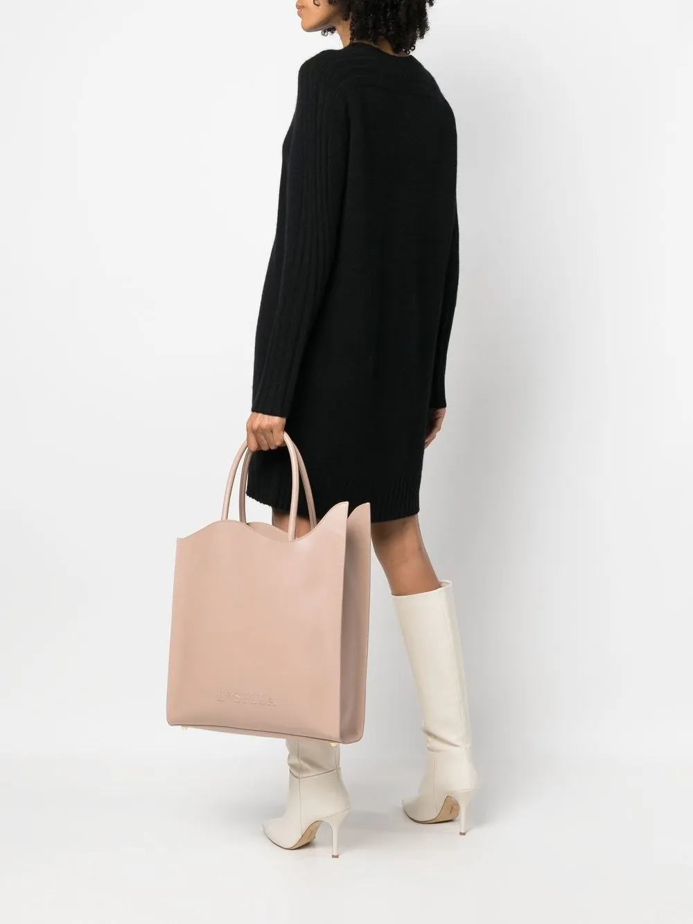 Le Silla Ivy leren shopper - Beige