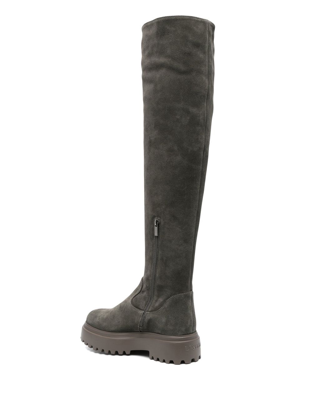 Le Silla Ranger suede-leather thigh-high boots Women