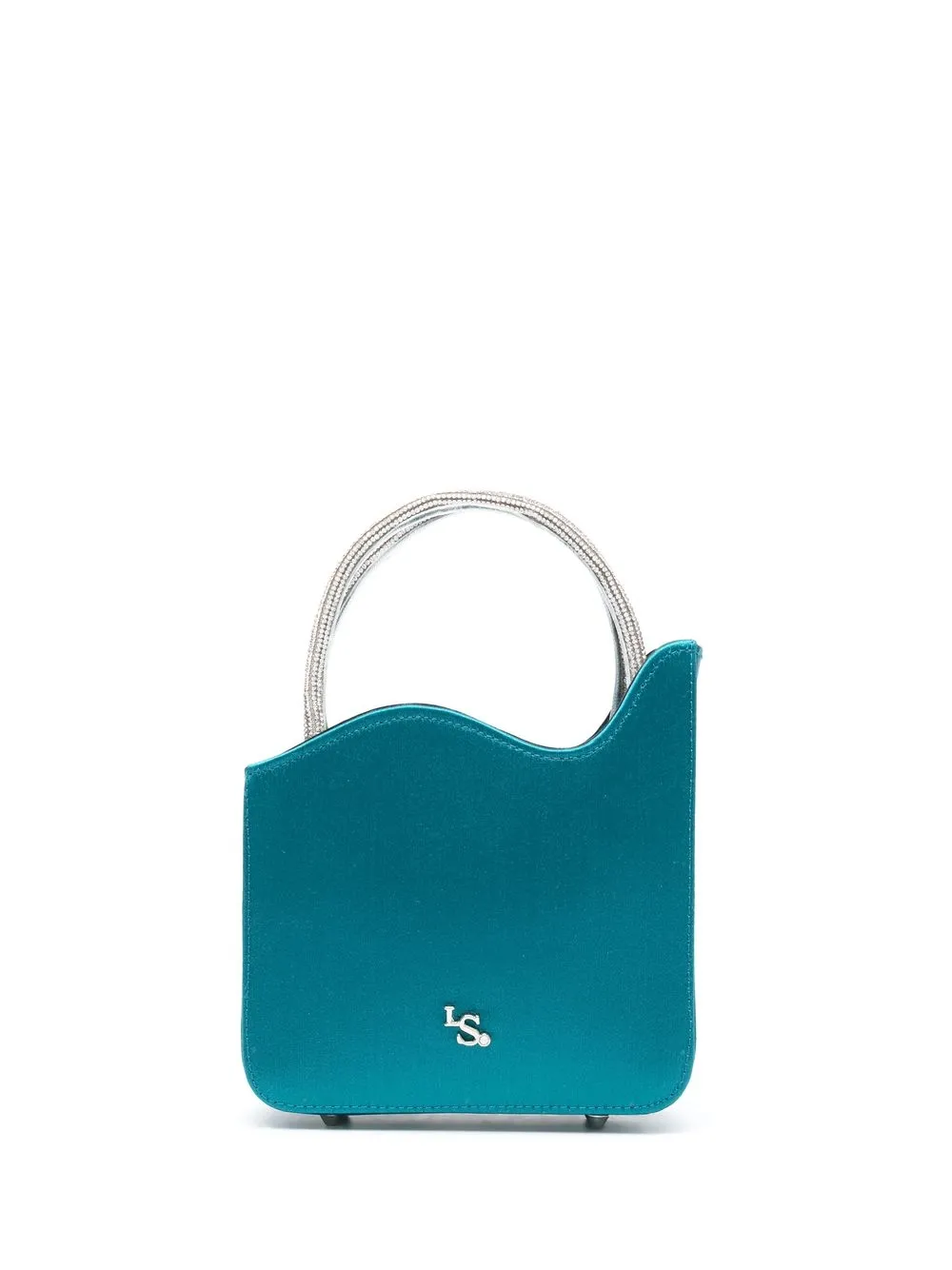 

Le Silla Ivy logo-plaque micro-bag - Blue