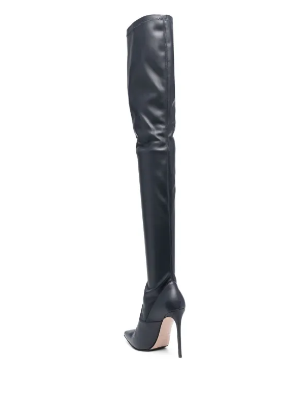 Cage 120mm knee-high boots