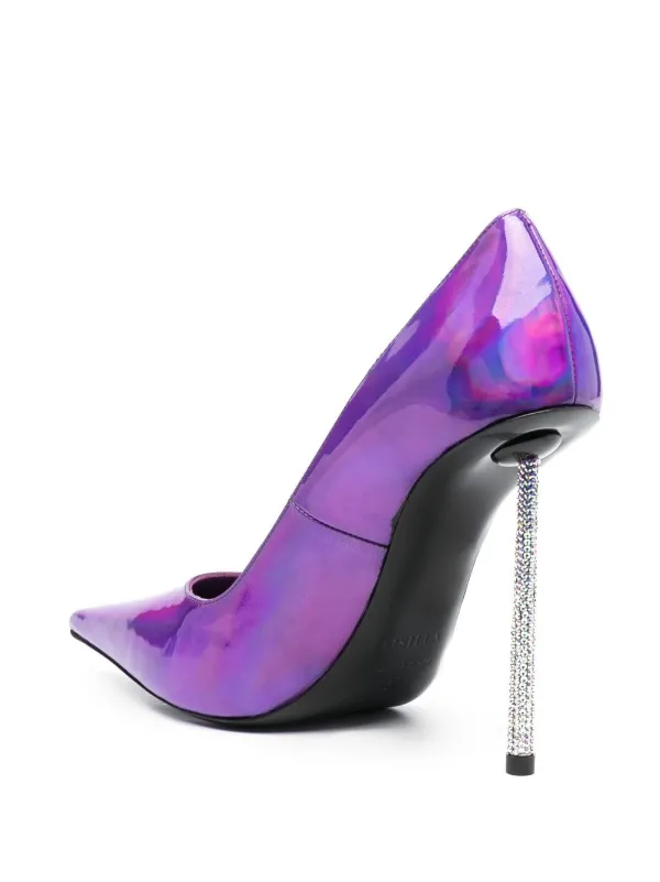 Lavender patent leather pumps best sale