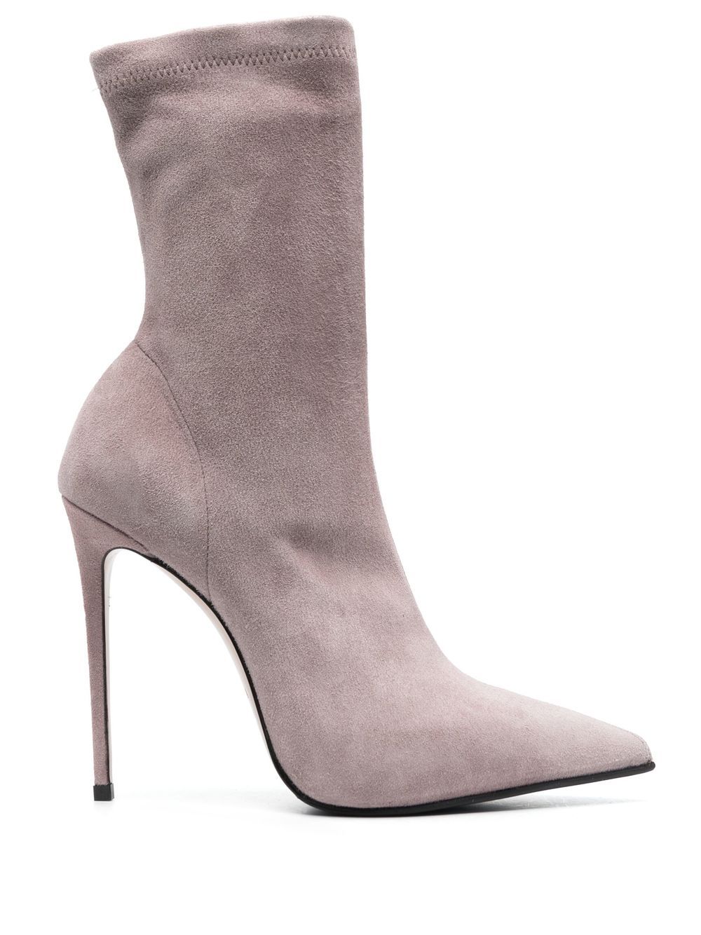 

Le Silla Eva suede 120mm boots - Pink