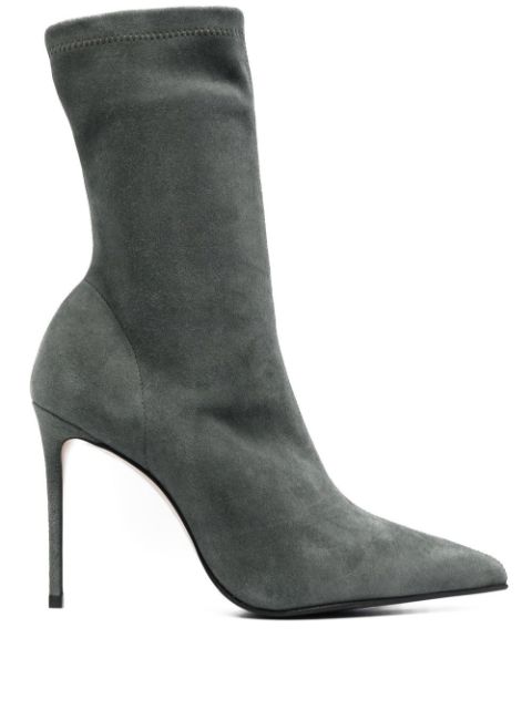 Le Silla Eva 100mm suede ankle boots Women