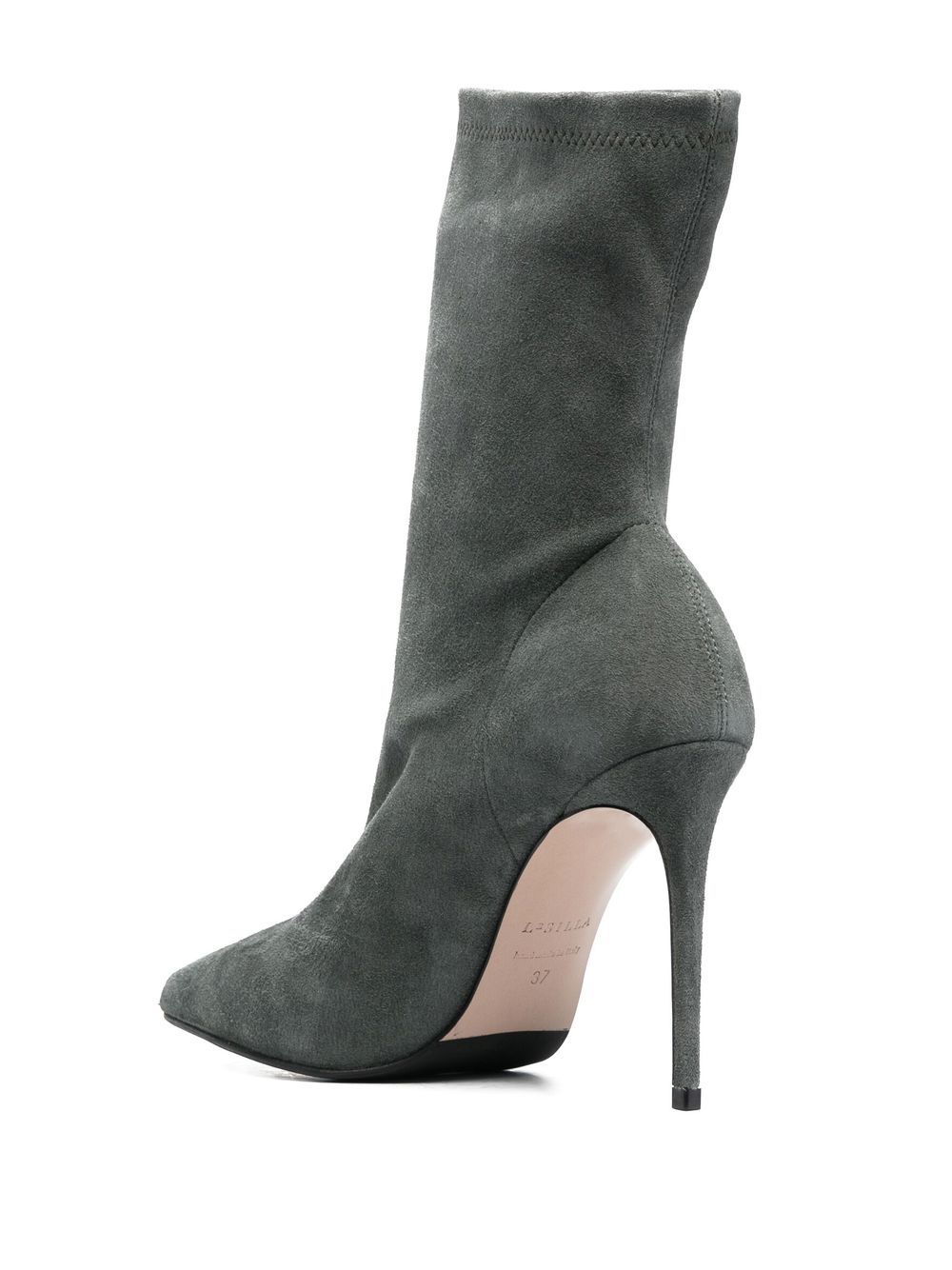 Le Silla Eva 100mm suede ankle boots Women