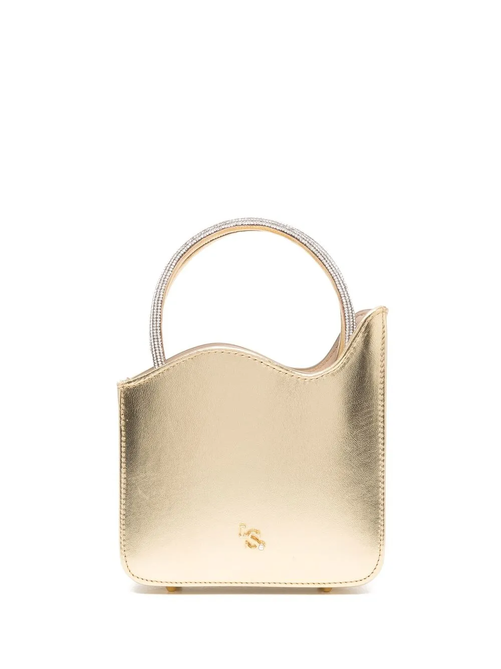 

Le Silla micro Ivy leather bag - Gold