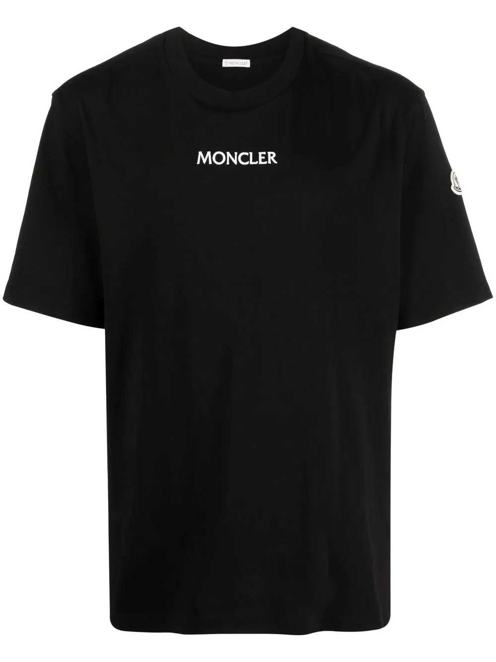 

Moncler logo-print cotton T-shirt - Black