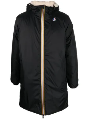 Prada Hooded Parka | Black | FARFETCH