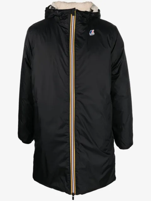 K-Way parka con logo bordado