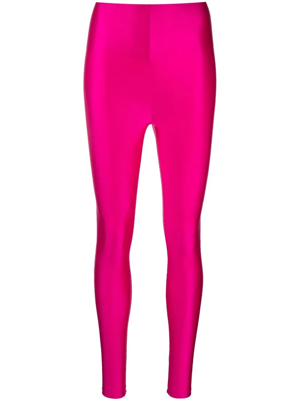 

THE ANDAMANE leggins capri Holly con acabado satinado - Rosado