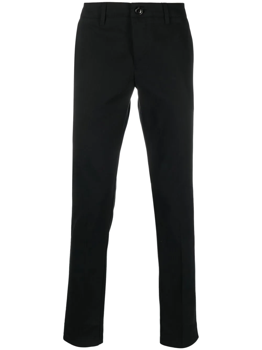 

AMI Paris mid-rise straight-leg trousers - Black