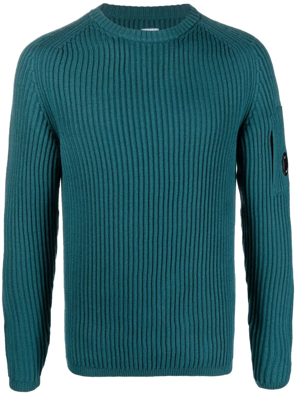 

C.P. Company ribbed crew-neck jumper - Blue