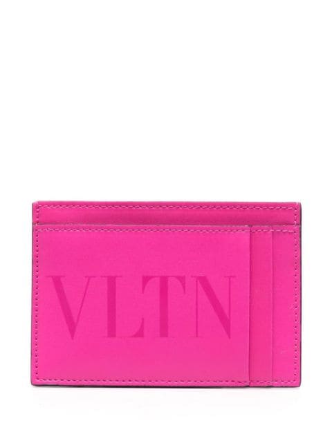 Valentino Garavani VLTN leather cardholder