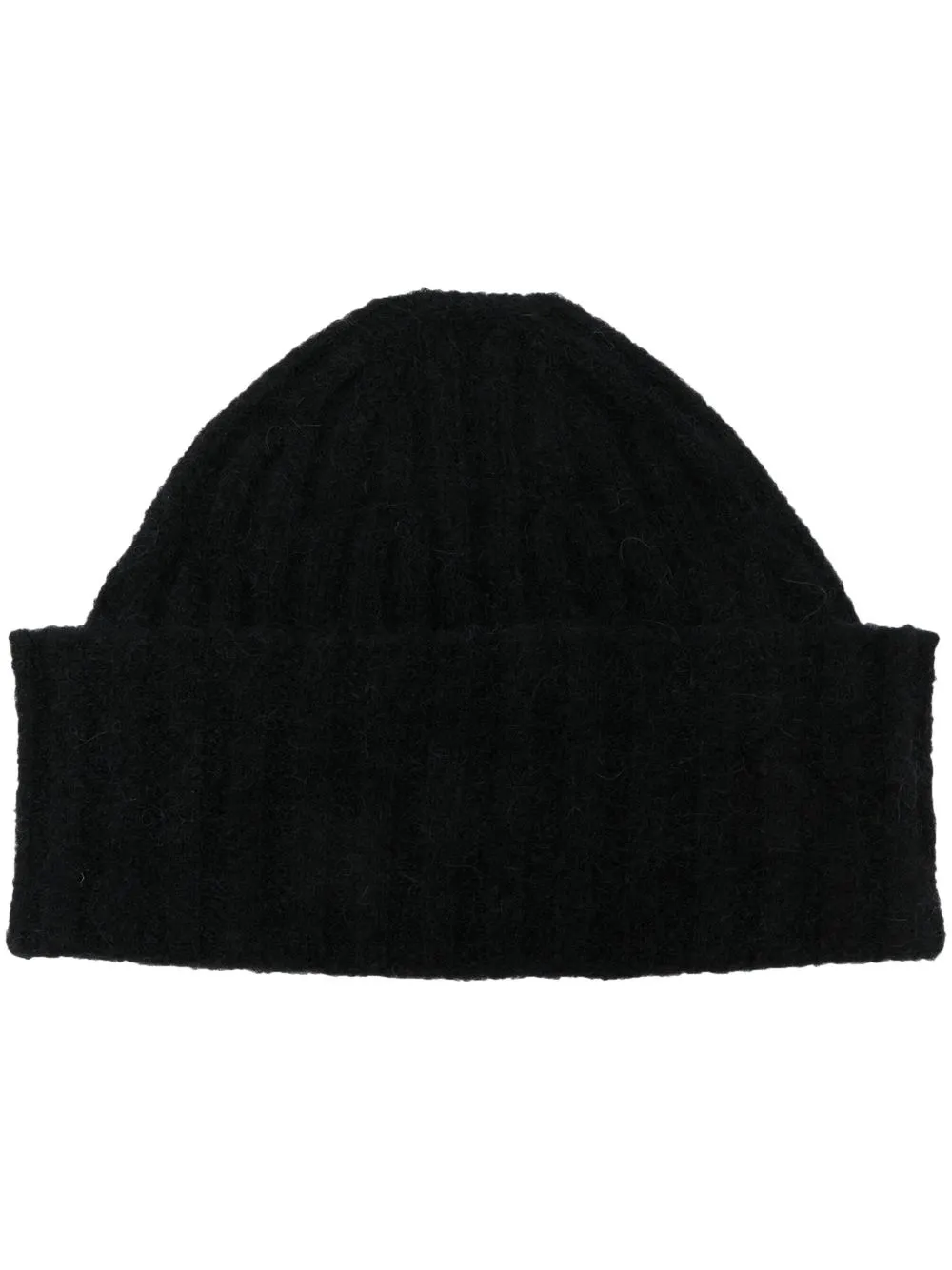 

Rus gorro tejido de canalé - Negro