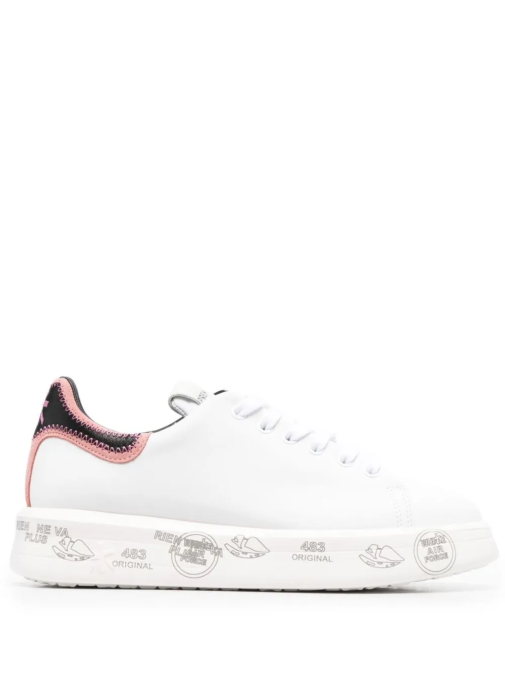 

Premiata Belle 5994 leather sneakers - White