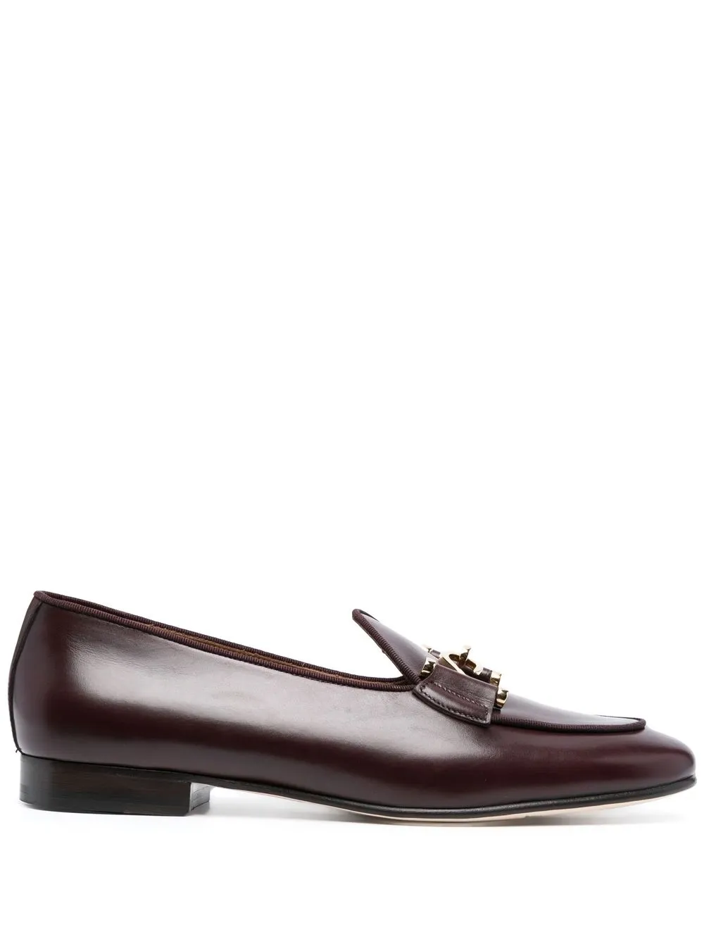 

Edhen Milano hook-detail leather loafers - Brown