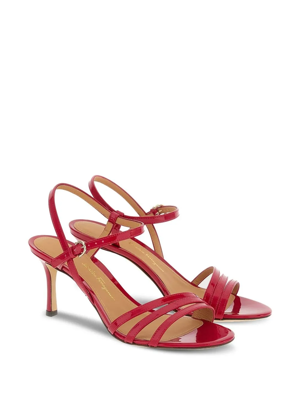 Ferragamo high-shine finish 70mm sandals | Heeled Sandals | Image 2